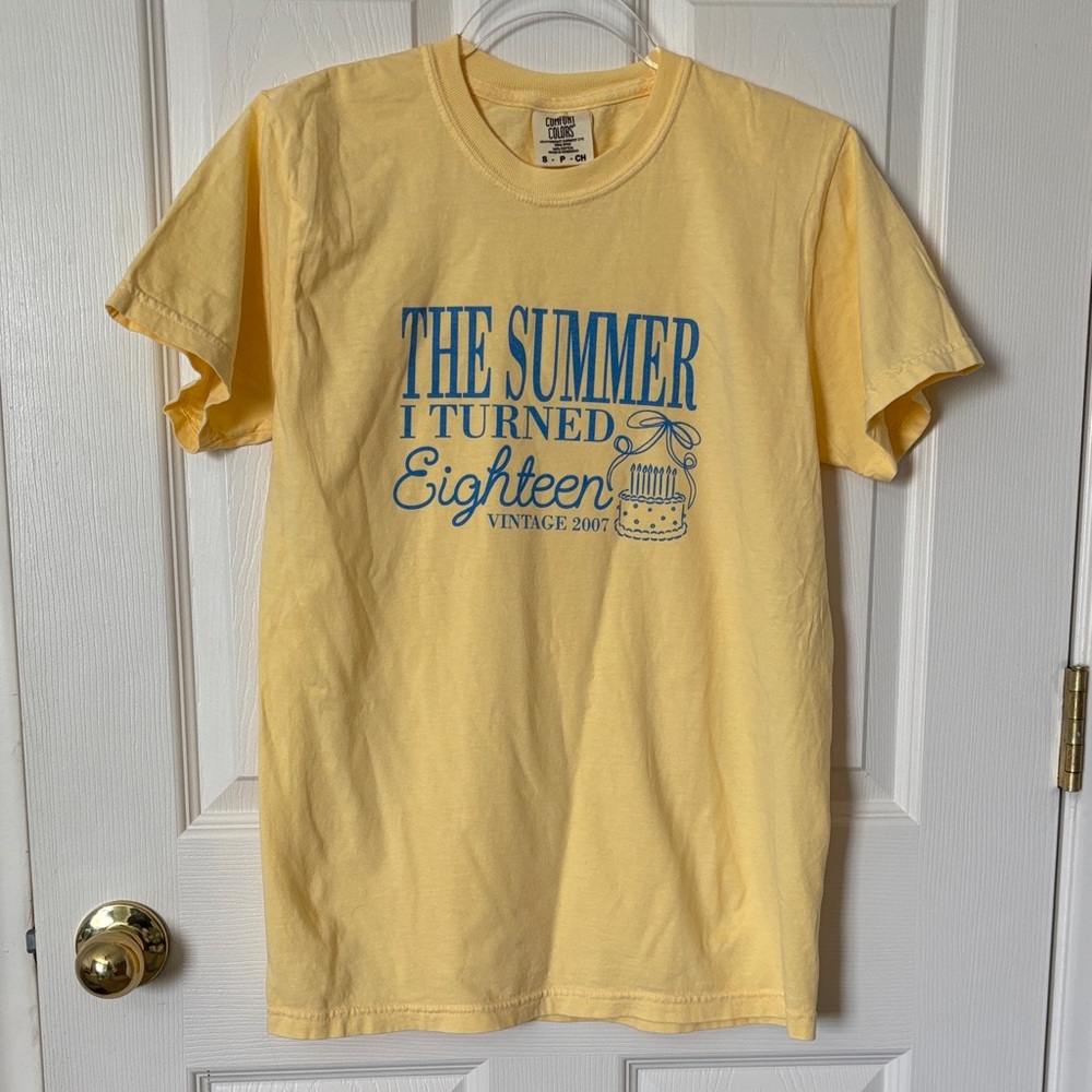 Yellow Graphic T-Shirt